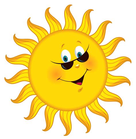 cartoon sun images free